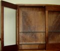Left Front of Cabinet With Door Open